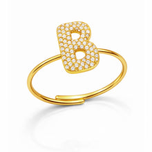 Anelli Abc New Lettera B Oro