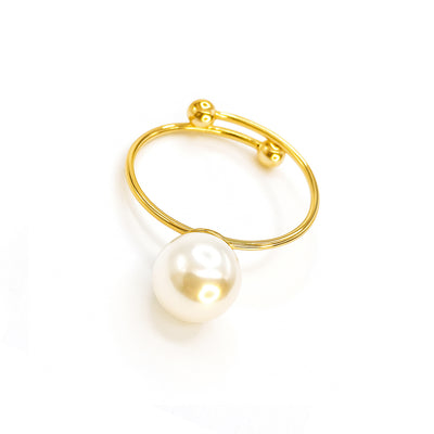 Anello perla oro