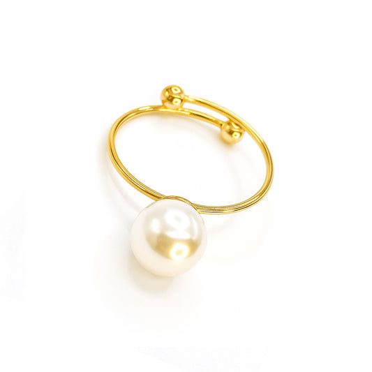 Anello perla oro