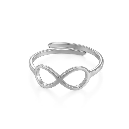 Anello infinito argento