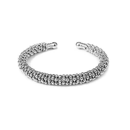 Bracciale rigido fope argento