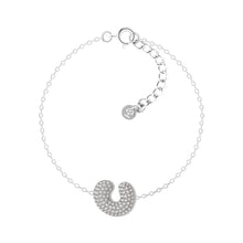 Bracciale Abc New Lettera C Argento