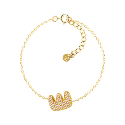 Bracciale Abc New Lettera E Oro
