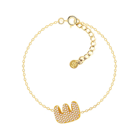 Bracciale Abc New Lettera E Oro