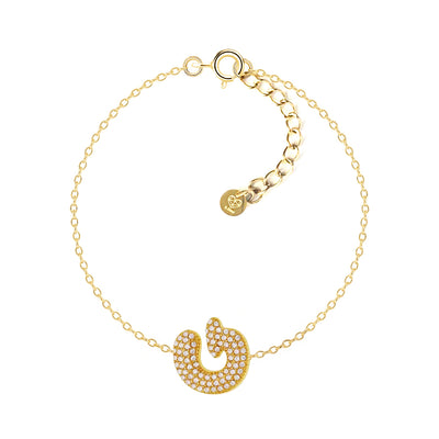 Bracciale Abc New Lettera G Oro