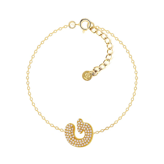 Bracciale Abc New Lettera G Oro