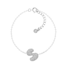 Bracciale Abc New Lettera S Argento