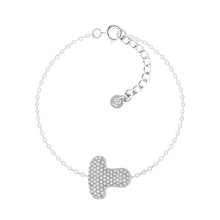 Bracciale Abc New Lettera T Argento
