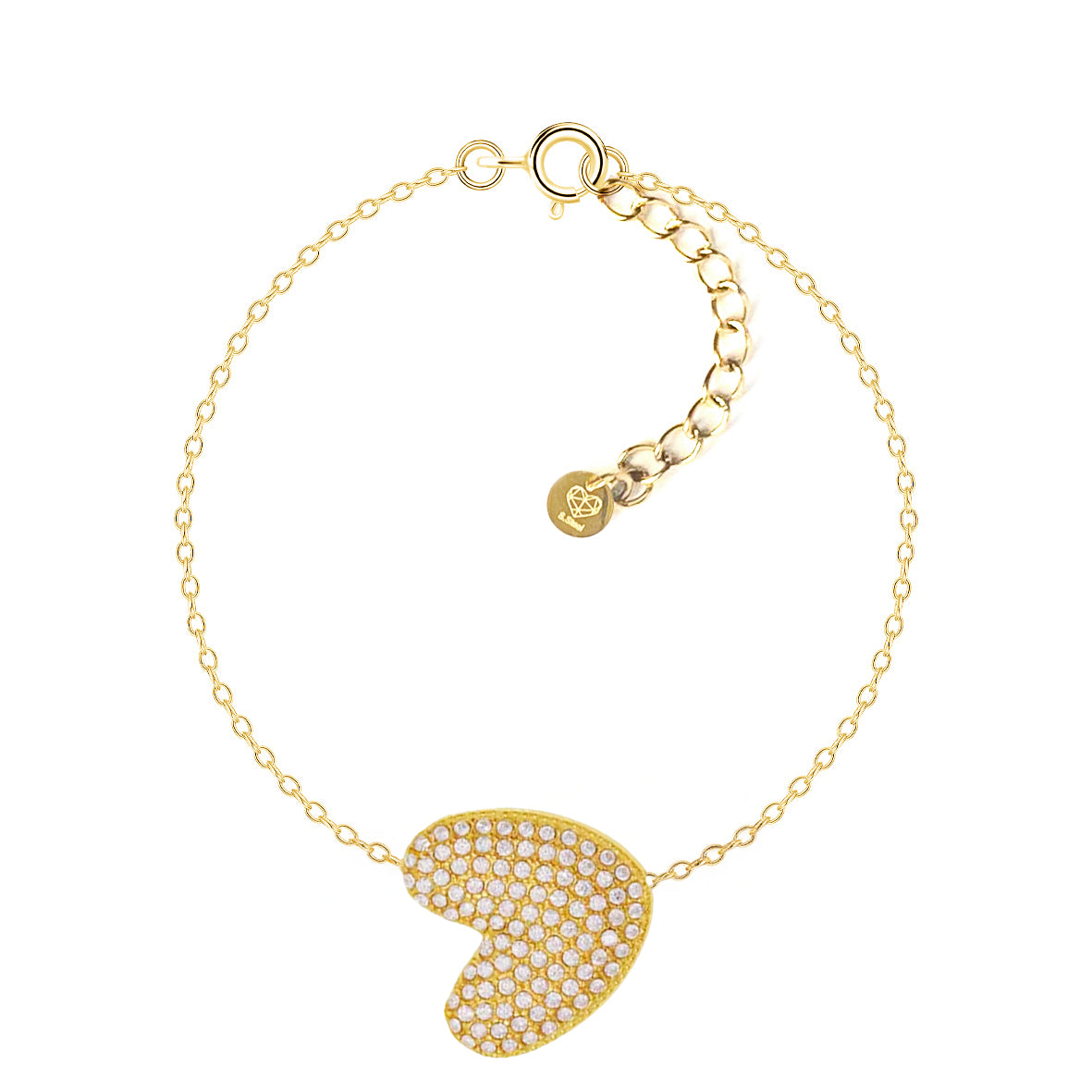 Bracciale Abc New Lettera V Oro