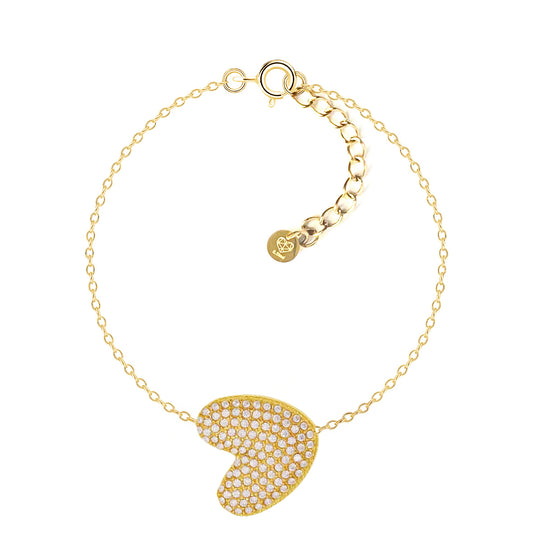 Bracciale Abc New Lettera V Oro