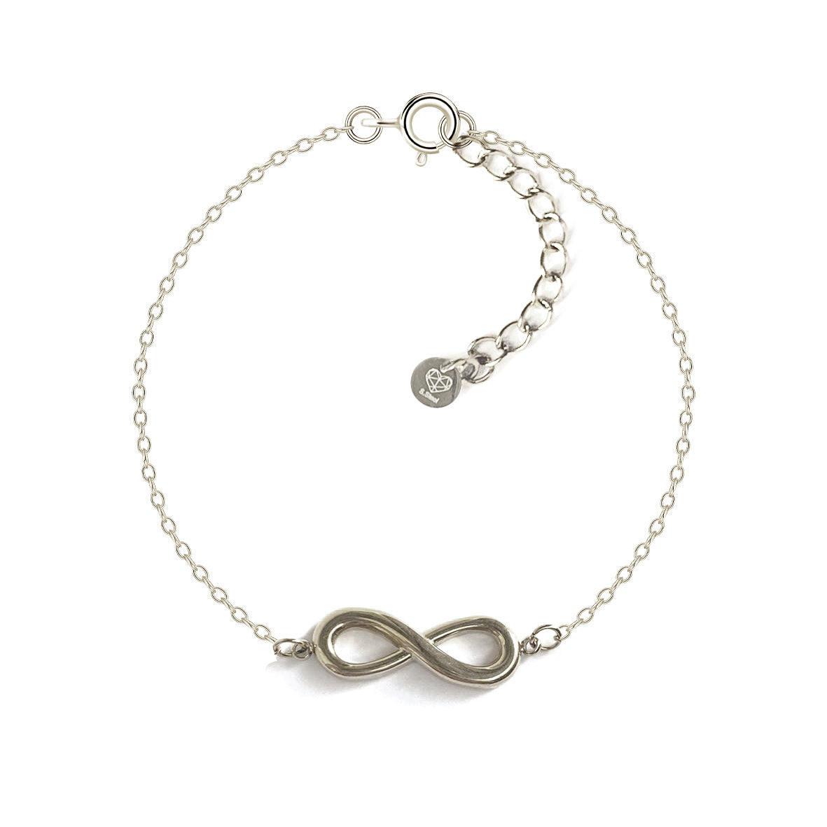 Bracciale infinito argento