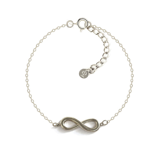 Bracciale infinito argento