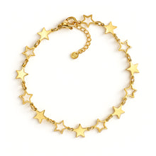 Bracciale stelle oro