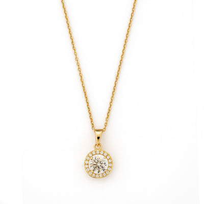Collana punto luce oro