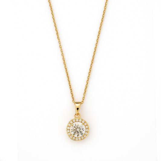 Collana punto luce oro