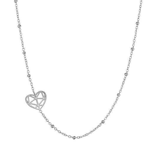 Collana cuoricino argento