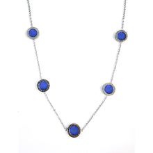 Collana Madreperla Blu