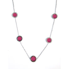 Collana Madreperla Fucsia