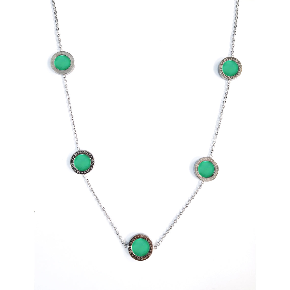 Collana Madreperla Verde