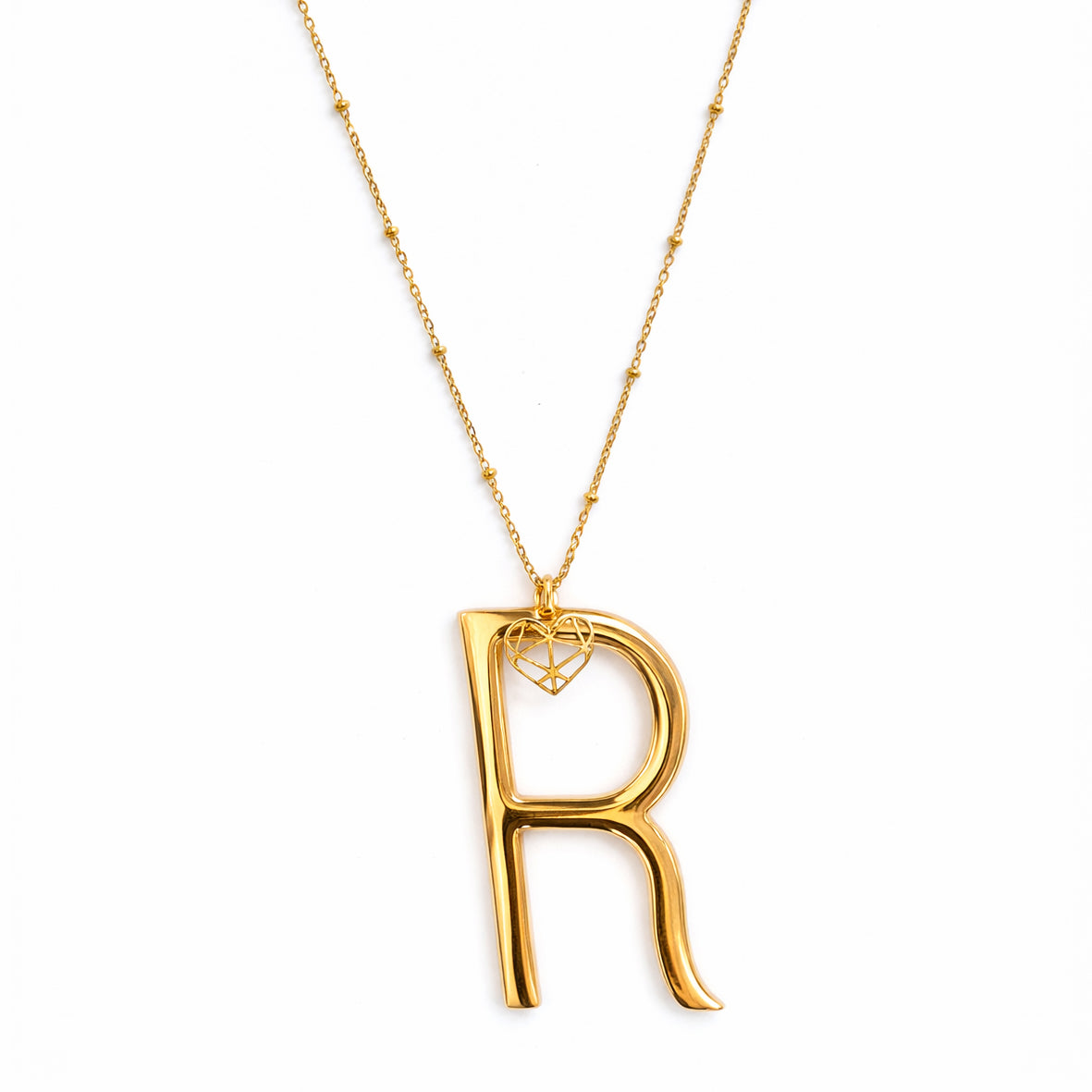 COLLANALUNGA  ABC BIG LETTERA R ORO
