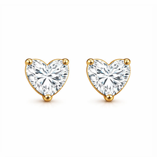 MyLovly Ice New Punto Luce Cuore 8 mm oro