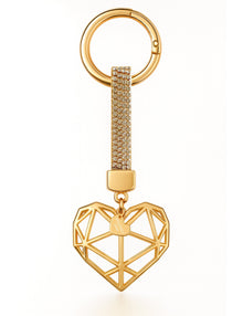 MyLovly Sisters Key Chain - portachiavi acciaio Bianco
