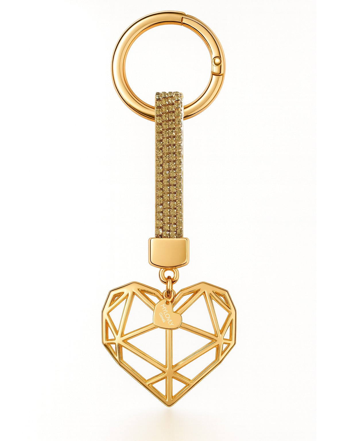 MyLovly Sisters Key Chain - portachiavi acciaio Oro