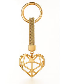 MyLovly Sisters Key Chain - portachiavi acciaio Oro