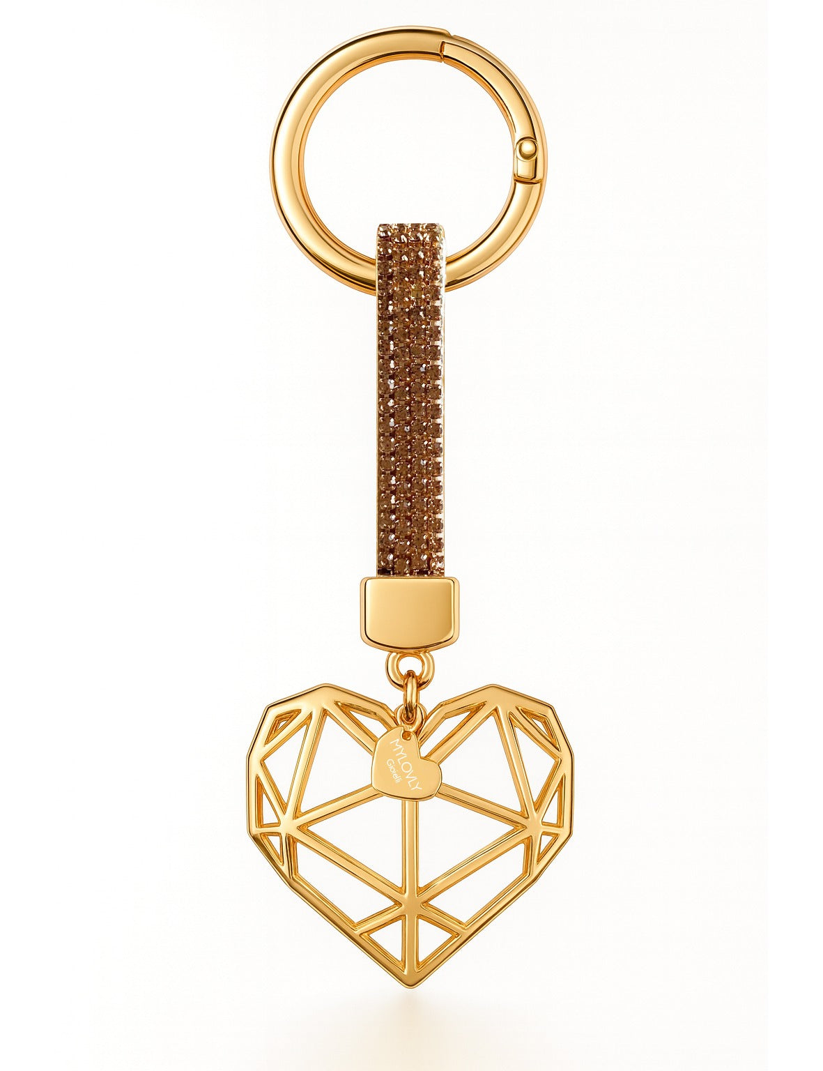 MyLovly Sisters Key Chain - portachiavi acciaio Bronzo