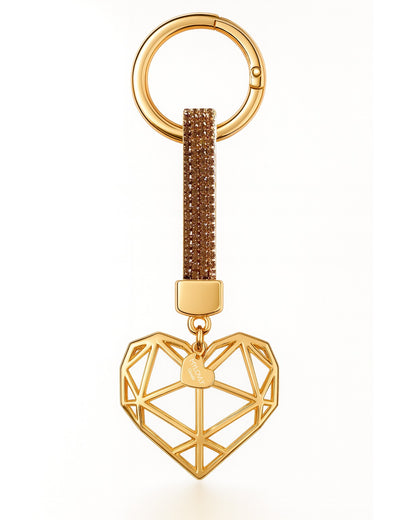 MyLovly Sisters Key Chain - portachiavi acciaio Bronzo