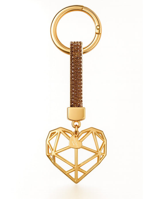 MyLovly Sisters Key Chain - portachiavi acciaio Bronzo