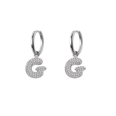 Orecchini Abc New Lettera G Argento