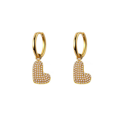Orecchini Abc New Lettera L Oro