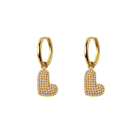 Orecchini Abc New Lettera L Oro