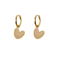 Orecchini Abc New  Lettera V Oro