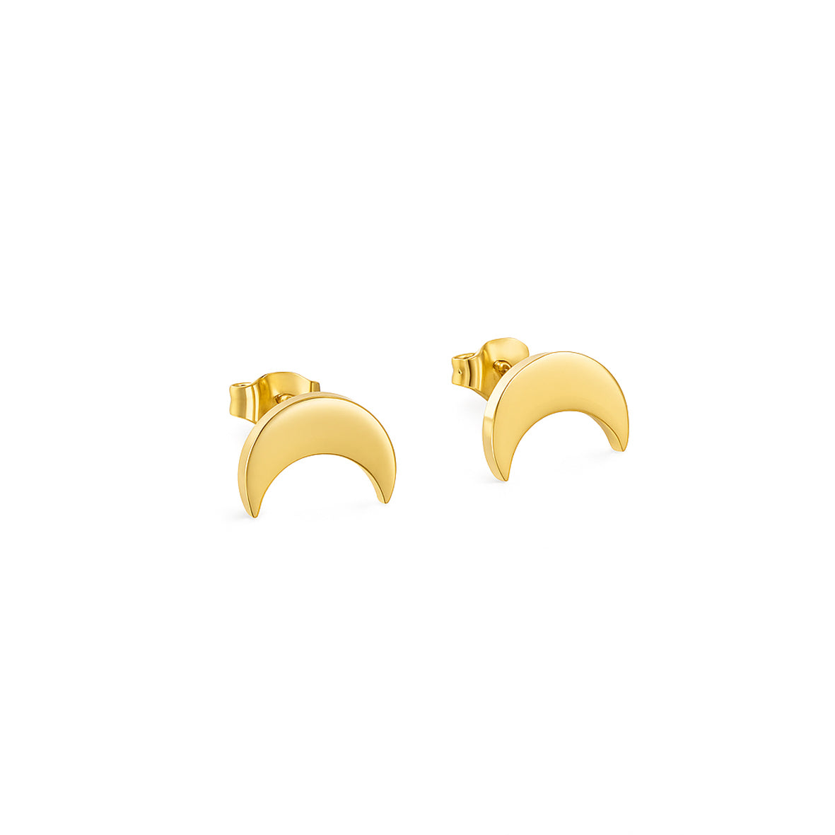 Orecchini luna oro