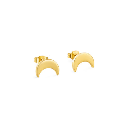 Orecchini luna oro