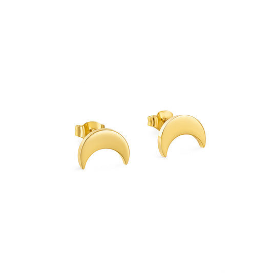 Orecchini luna oro