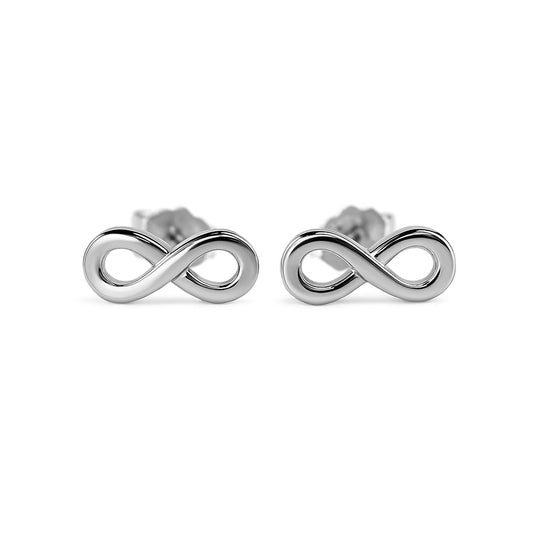 Orecchini infinito argento