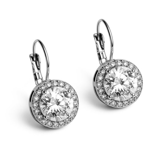 Orecchini punto luce argento
